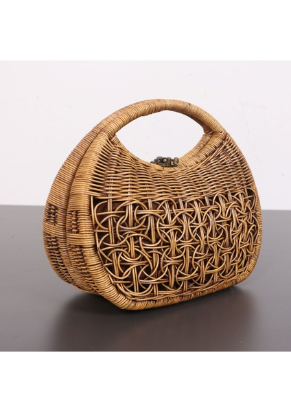 Mylamp Mybag Rattan Çanta 30X13X25 cm modelleri