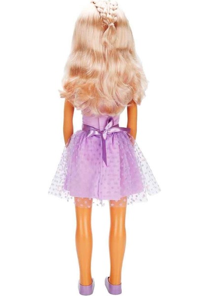 Clara Party Yürüyüş Arkadaşım 80 cm - Mor Elbiseli fırsatları