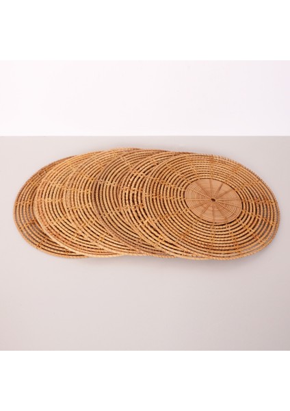 Mylamp Güldem 40 cm Rattan Duvar Dekoru & Supla 6'lı Set fiyatları