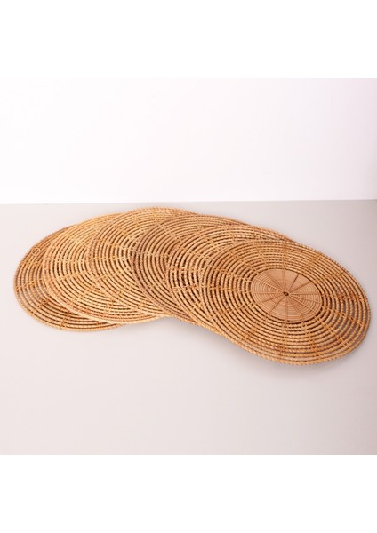 Mylamp Güldem 40 cm Rattan Duvar Dekoru & Supla 6'lı Set modelleri