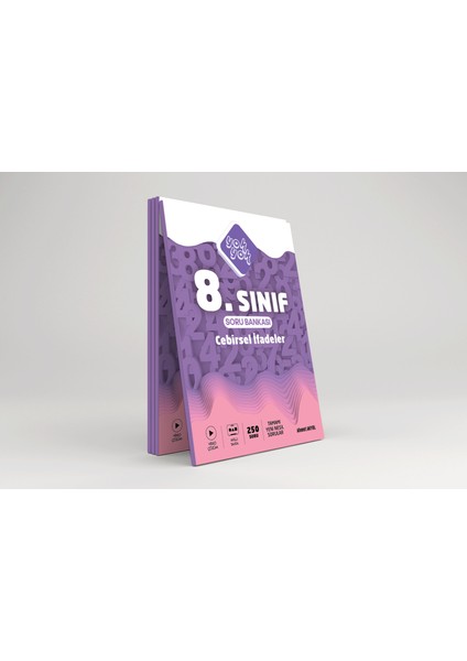 8. Sınıf Lgs Matematik Soru Bankası - Cebirsel Ifadeler 250 Adet Soru - 2025 Basım modelleri