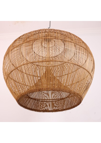 Mylamp Atlas Doğal Rattan Avize 60X70 cm indirimleri