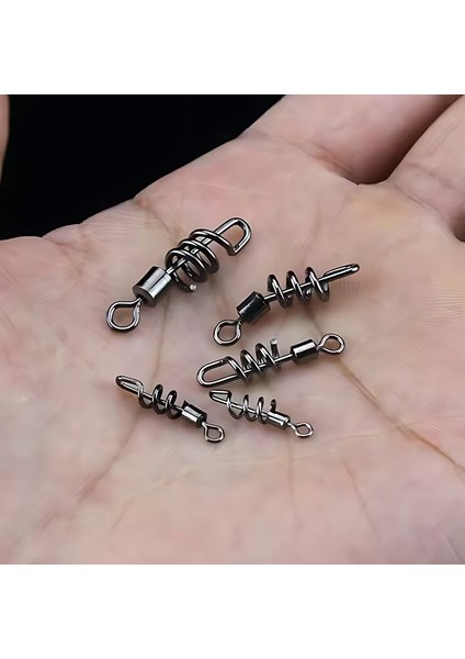 10 Adet No:3/0 Burgu, Tirbuşon Fırdöndü,43 Mm,80 kg Çeker,paslanmaz Çelik,nikel Kaplamalı, fiyatları