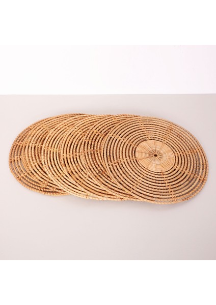 Mylamp Güldem 35 Cm. Rattan Duvar Dekoru & Supla 6'lı Set fiyatları