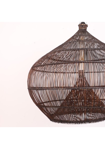 Mylamp Atlas Doğal Rattan Avize 60X70 cm modelleri
