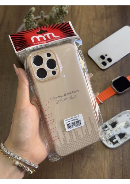 iPhone 16 Pro Max Uyumlu Süper Ince Mat Ultra Thin Silikon Kılıf indirimleri