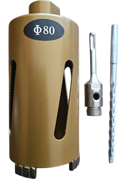 Ø 80X150MM Karot Panç Set (Tuğla ve Ytong Delmek Için)