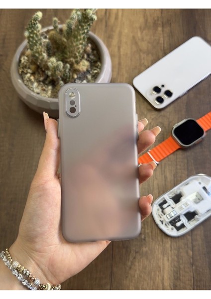 iPhone x Uyumlu Süper Ince Mat Ultra Thin Silikon Kılıf fırsatları