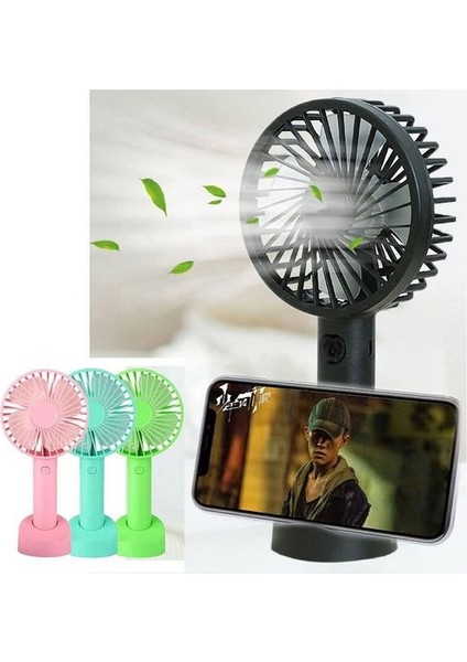 Minimal Tasarım Sessiz Taşınabilir Mini Fan USB Şarjlı Pervaneli Soğutucu Küçük El Vantilatörü Fan indirimleri