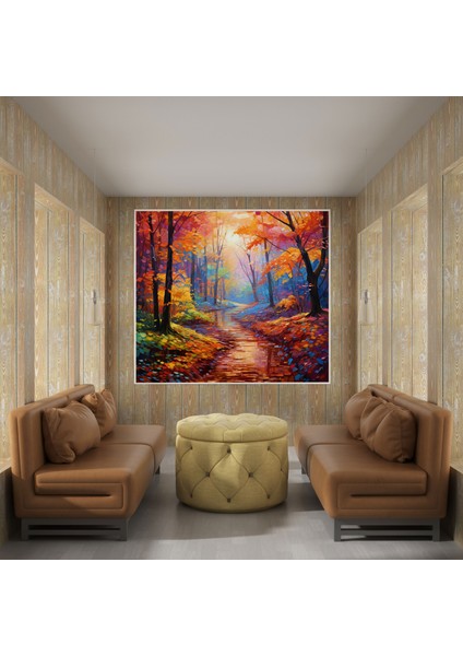 Manzara Temalı Kanvas Tablo - Doğal ve Canlı Renklerle modelleri