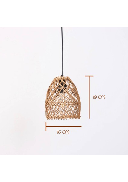 Mylamp Yonca 16X19 Cm. Rattan Lamba fiyatları