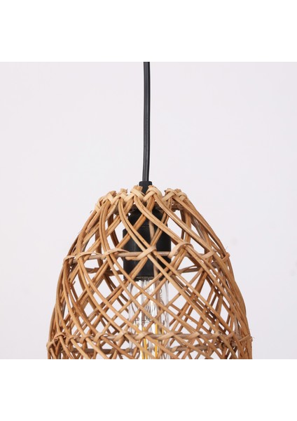 Mylamp Yonca 16X19 Cm. Rattan Lamba fırsatları