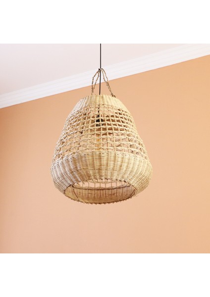 Mylamp Yansı Doğal Rattan Lamba 51X51 Cm. indirimleri