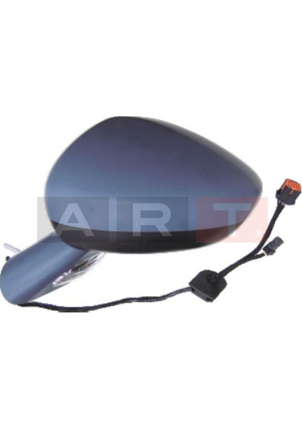 Dış Dikiz Ayna Citroen C5 2008- Elektrikli Katlanır Isıtmalı Astarlı Sinyalli Mavi Cam Sol