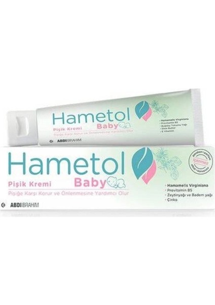 Baby Pişik Önleyici Krem 30 ml Hamamelis Özü Provitamin B5 Hassas Ciltlere Özel