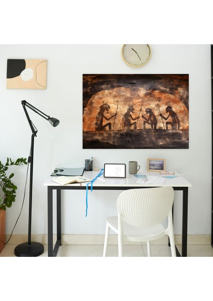 Orta Taş Devri Duvar Süslemesi - Antik Ritüeller ve Inançların Kaya Sanatı - Orta Taş Devri Ev Dekorasyonu Duvar Süslemesi fiyatları