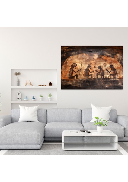 Orta Taş Devri Duvar Süslemesi - Antik Ritüeller ve Inançların Kaya Sanatı - Orta Taş Devri Ev Dekorasyonu Duvar Süslemesi modelleri