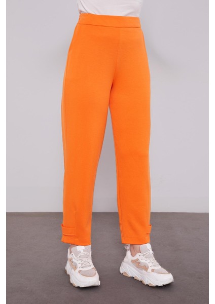 Oranj Zincir Detay Fermuarlı Ikili Takım indirimleri