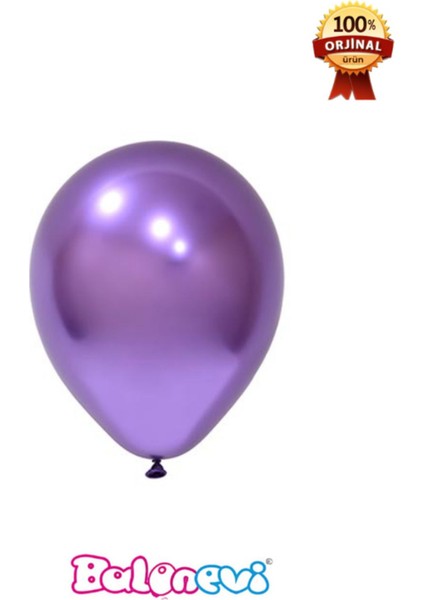 12’’ Krom Balon Vıolet 50’li