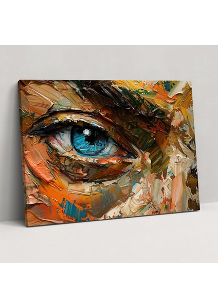 Michelangelo Ifade Dolu Portre Duvar Sanatı - Duvar Sanatı Kanvas Tablo Ev Dekorasyonu