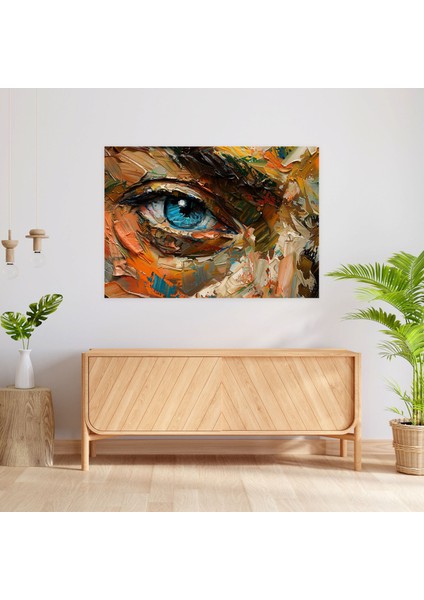 Michelangelo Ifade Dolu Portre Duvar Sanatı - Duvar Sanatı Kanvas Tablo Ev Dekorasyonu modelleri