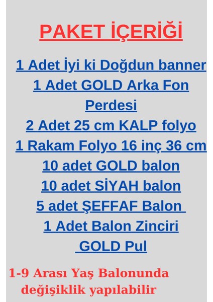 Kalpli 1 Yaş Balon Zinciri Doğum Günü Seti Iyi Ki Doğdun Kız Erkek Çocuk Eğlence fiyatları