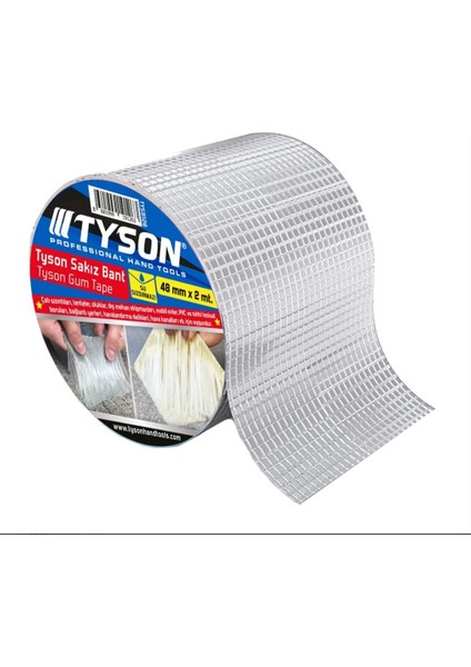 Sızdırmazlık Sakız Bant Tyson 48 Mm*2 mt