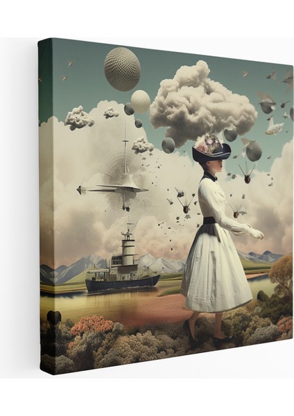 Mickey Mouse Harikalar Diyarı Kanvas Tablo Baskı