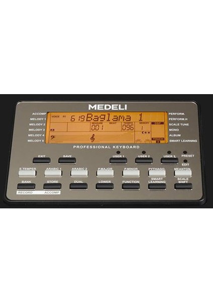 Dante Medeli Tr-J – Türk Ritimli 61 Tuşlu Org modelleri