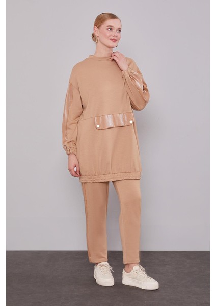 Camel Parıltılı Şerit Detay Ikili Takım fiyatları