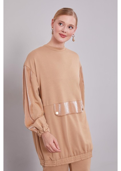 Camel Parıltılı Şerit Detay Ikili Takım fırsatları