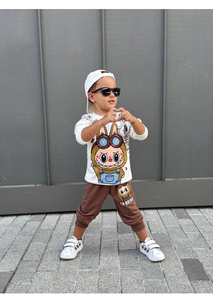 Labubu Erkek Çocuk Eşofman Takımı modelleri