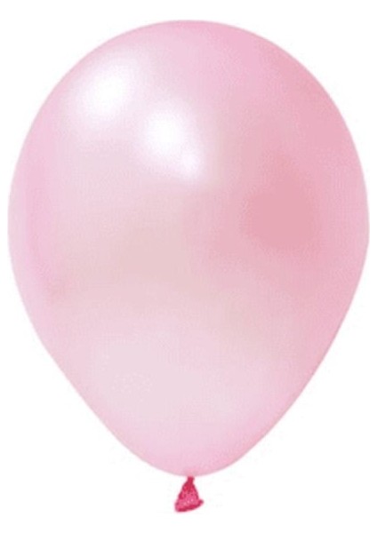 Balonevi Metalik Pembe 10" Balon (100ADET)