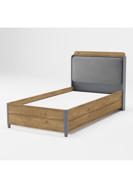 Yeni Active Genç Odası Tek Kişilik Amortisörlü Bazalı Karyola 120X200 cm