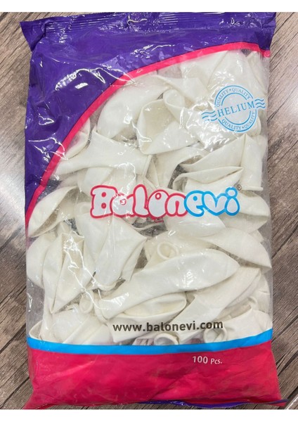 100 Adet Balon 12 Inç Standart Boy
