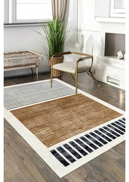 Dijital Kaymaz Yıkanabilir Modern Salon Halısı Mutfak Halısı Koridor Halısı Yolluk DC-7202