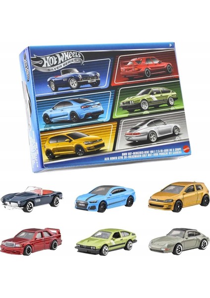 Silver Series Euro Style 6’lı Set – Bmw, Mercedes, Audi, Porsche, Alfa, Vw