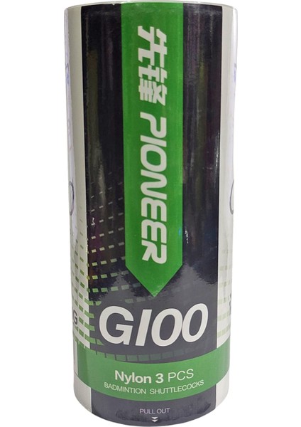 Pioneer 3'lü Badminton Topu Pratik Kutulu