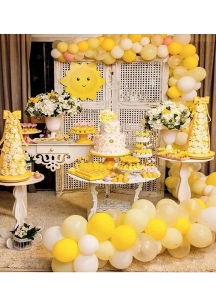 100 Adet Metalik Balon ve Balon Zinciri Doğum Günü Parti fiyatları