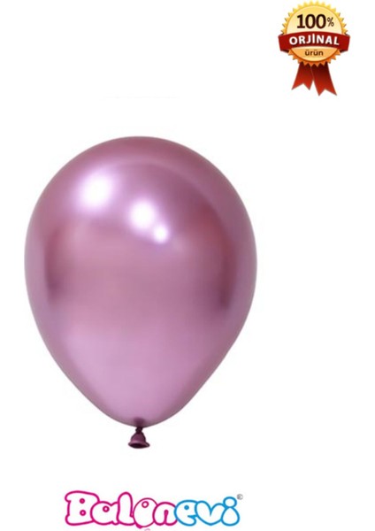 12’’ Krom Balon Pembe 50’li