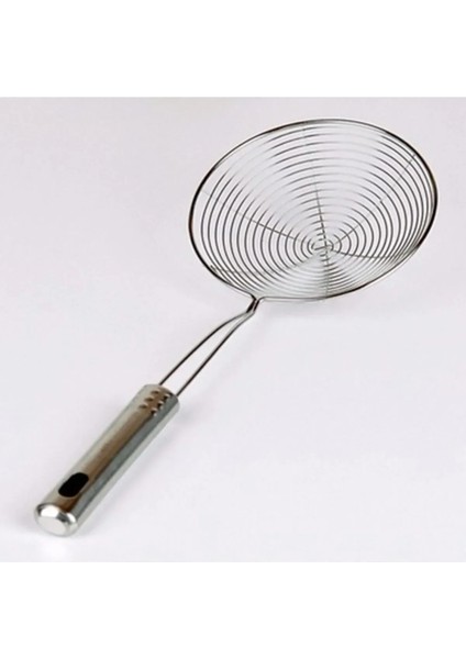 Paslanmaz Çelik Patates Kabak Sebze Kızartma Kevgiri, Metal Saplı Kevgir 14-16CM Çapında,kepçe fiyatları