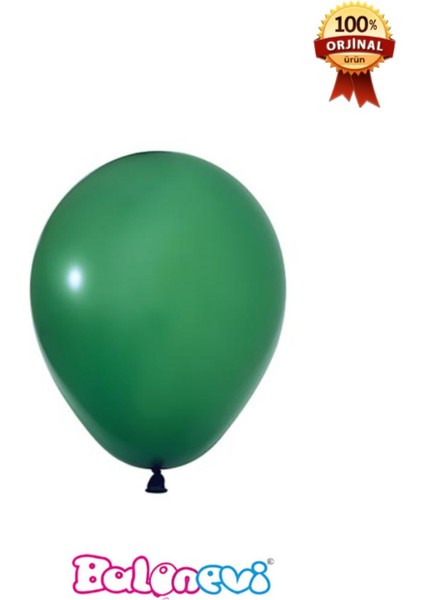 12’’ Baskı Balonu Yeşil 100’LÜ