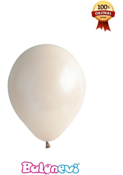 12’’ Baskı Balonu Kum Beji 100’LÜ