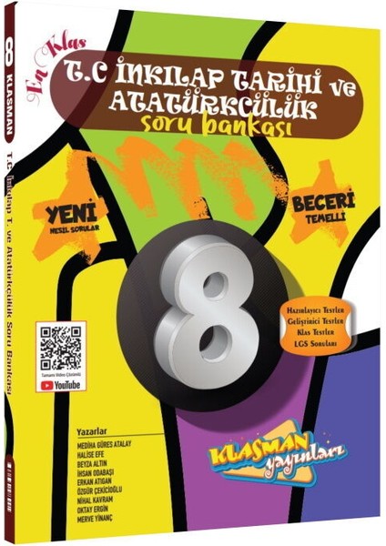 8. Sınıf T.c. Inkılap Tarihi ve Atatürkçülük Soru Bankası