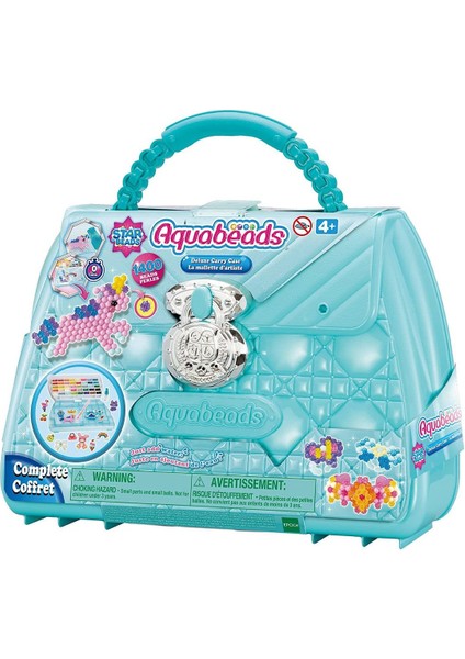 31914 Aquabeads Çantalı Delüks Set 1400 Parça +4 Yaş indirimleri