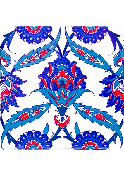 20x20 Cm Ac 30 İznik Desenli Kütahya Çini Pano Seramik fiyatları