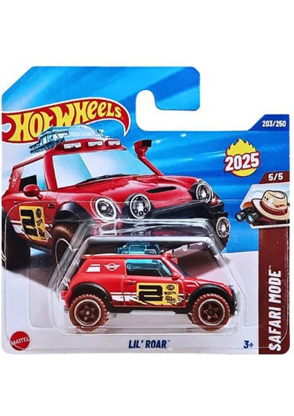 Lil' Roar - Kırmızı - Mini Cooper (1/64) 2025