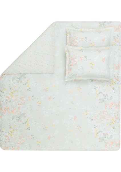 Merri Tek Kişilik Ranforce Nevresim Seti - Yeşil fırsatları