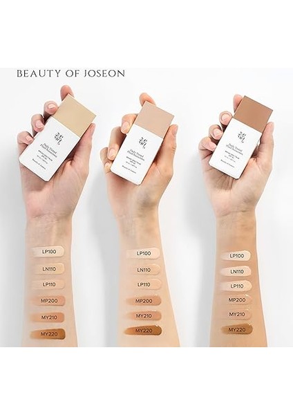 Beautyofjoseon Günlük Renkli Sıvı Güneş Kremi Yüz Nemlendiricili LP110 SPF50 Kore Cilt Bakımı [50ML][UÇANFİL]