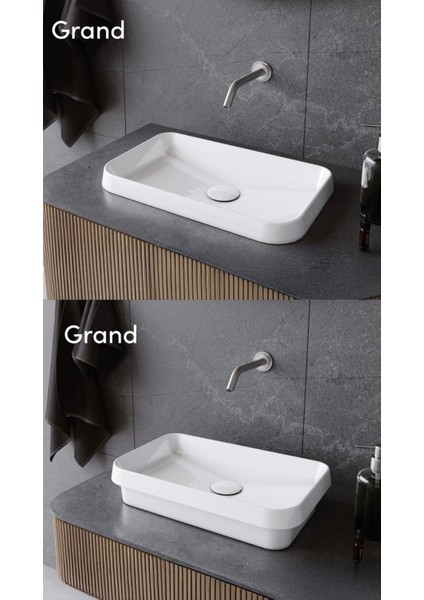 Cerastyle Grand 49 x 30 Tezgah Üstü Çanak Lavabo fiyatları